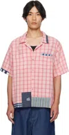 Story Mfg. Pink Pa S/s Shirt In Multi