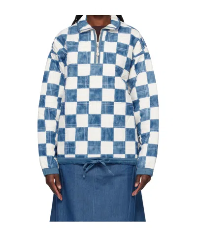 STORY MFG. PLAID SWEATSHIRT