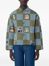 Story Mfg. Short On Time Patchwork Organic Cotton Jacket In Multi