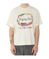 Story Mfg. Mfg Mens Ecru Grateful Graphic-print Cotton T-shirt Xl In White