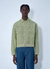 Story Mfg. Tuesday Check Jacket In Green