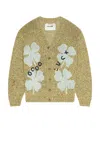 Story Mfg. Khaki Twinsun Knit Cardigan