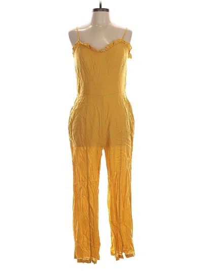 Pre-owned Story On Jumpsuit In Yellow