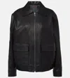 Stouls Arthur Leather Jacket In Black
