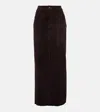 STOULS BETH SUEDE MAXI SKIRT