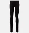 Stouls Carolyn Mid-rise Suede Leggings