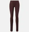 Stouls Carolyn Mid-rise Suede Leggings