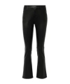 Stouls Dean Leather Pants In Black