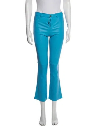 Pre-owned Stouls Flared Pants In Blue