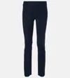 Stouls Jacky Suede Slim Pants In Blue