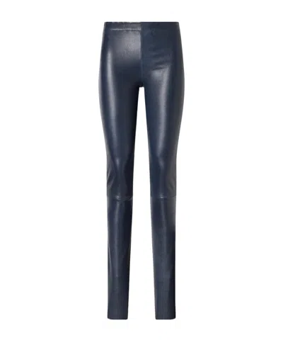 Stouls Jo Leather Leggings In Black