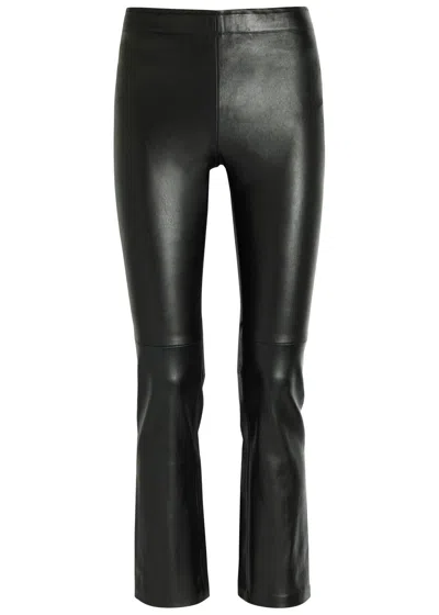 STOULS STOULS JP TWENTY STRETCH-LEATHER TROUSERS