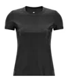 Stouls 05 Stretch-leather T-shirt In Black