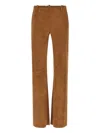 Stouls Trousers With Side And Back Pockets In Brown