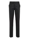 Stouls Seams-detail Trousers In Black