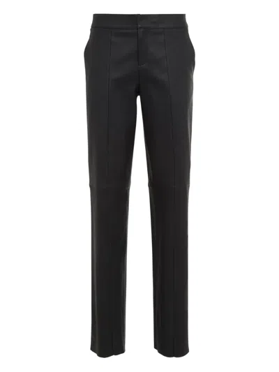 Stouls Seams-detail Trousers In Black
