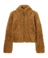 Stouls Sidi Shearling Jacket In Multi
