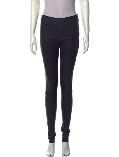 Pre-owned Stouls Skinny Leg Pants In Black