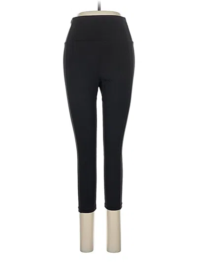 Pre-owned Stradivarius Active Pants In Black