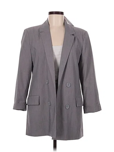 Stradivarius Blazer Jacket In Gray