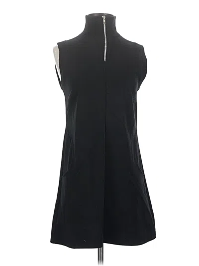 Pre-owned Stradivarius Casual Dress In Black