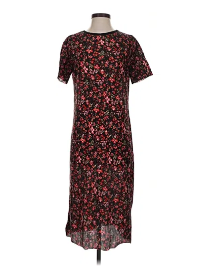 Pre-owned Stradivarius Casual Dress In Black