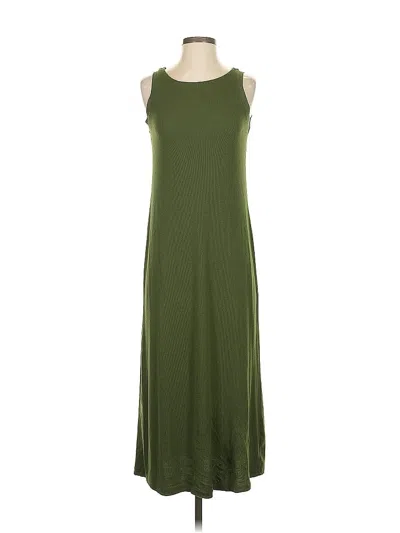 Pre-owned Stradivarius Casual Dress In Green