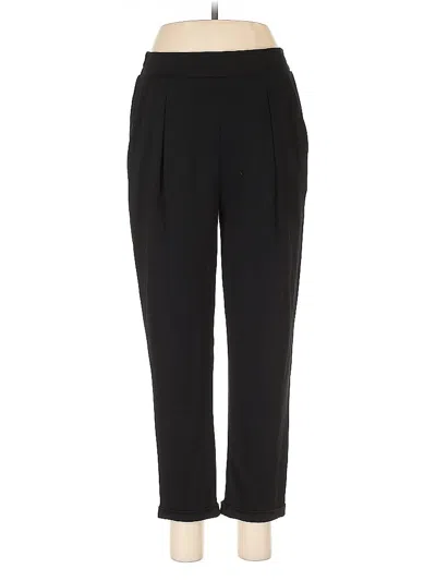 Pre-owned Stradivarius Casual Pants In Black