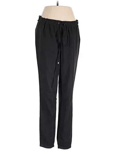 Pre-owned Stradivarius Casual Pants In Black