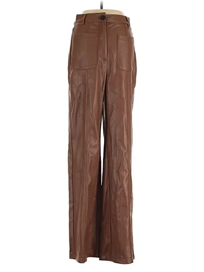 Pre-owned Stradivarius Casual Pants In Brown