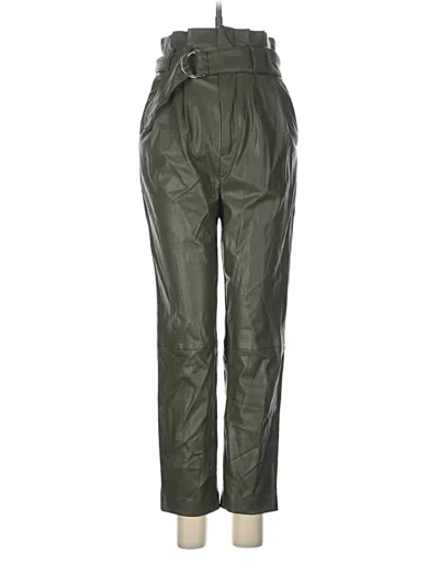 Pre-owned Stradivarius Casual Pants In Green