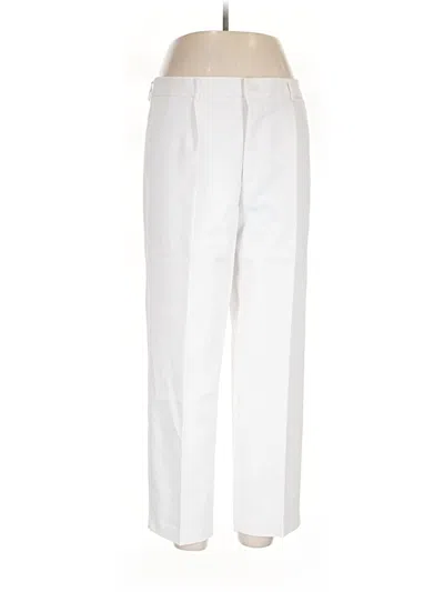 Pre-owned Stradivarius Casual Pants In Ivory