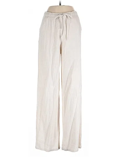 Pre-owned Stradivarius Casual Pants In Ivory