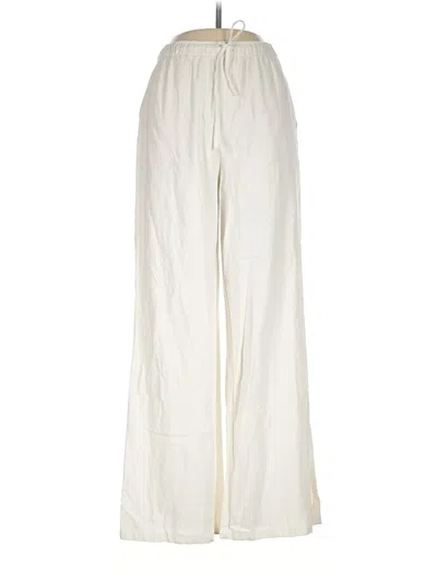 Pre-owned Stradivarius Casual Pants In Ivory