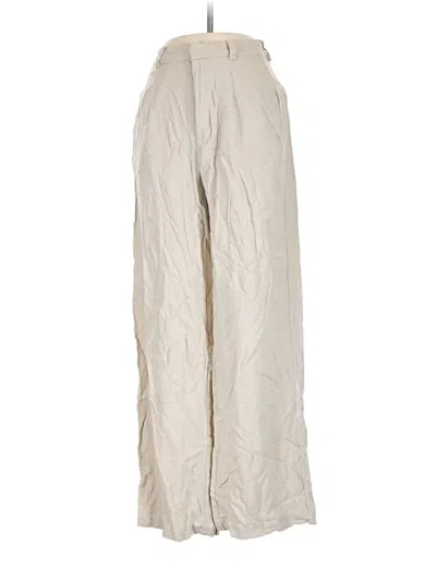 Pre-owned Stradivarius Casual Pants In Ivory