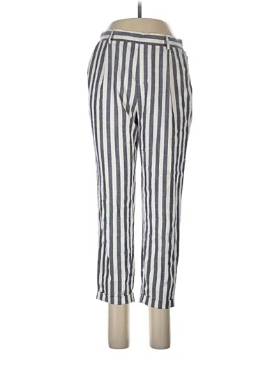 Pre-owned Stradivarius Casual Pants In Silver