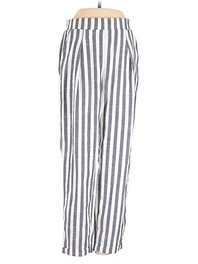 Pre-owned Stradivarius Casual Pants In White