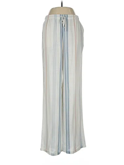 Pre-owned Stradivarius Casual Pants In White