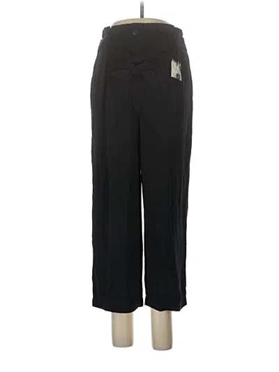 Pre-owned Stradivarius Dress Pants In Black