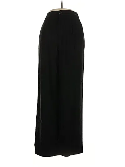 Pre-owned Stradivarius Dress Pants In Black