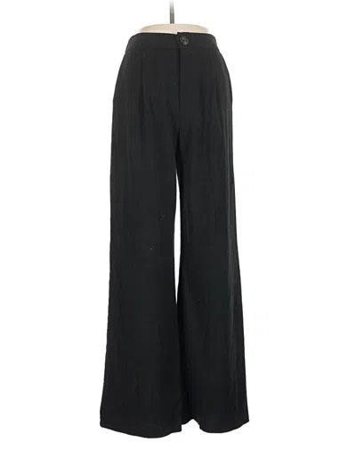 Pre-owned Stradivarius Dress Pants In Black