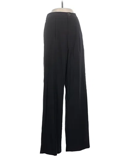 Pre-owned Stradivarius Dress Pants In Black