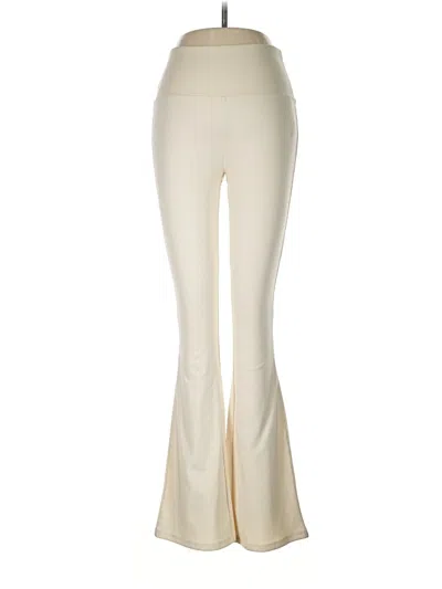 Pre-owned Stradivarius Dress Pants In Ivory