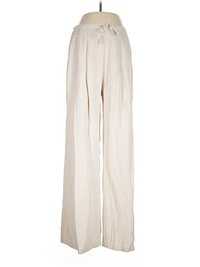 Pre-owned Stradivarius Dress Pants In Ivory