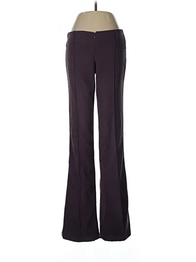 Pre-owned Stradivarius Dress Pants In Purple