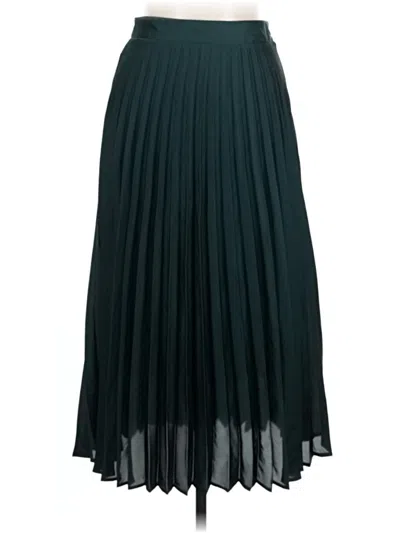 Pre-owned Stradivarius Formal Skirt In Green