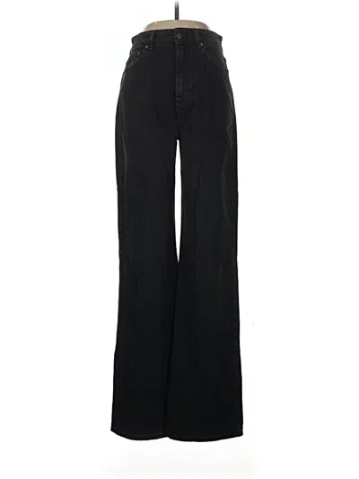 Pre-owned Stradivarius Jeans In Black