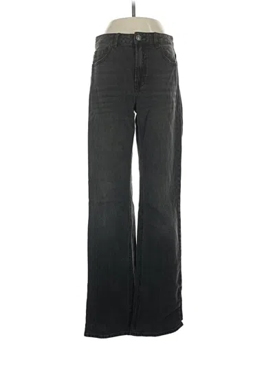 Pre-owned Stradivarius Jeans In Black