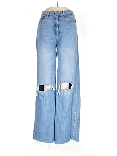 Pre-owned Stradivarius Jeans In Blue