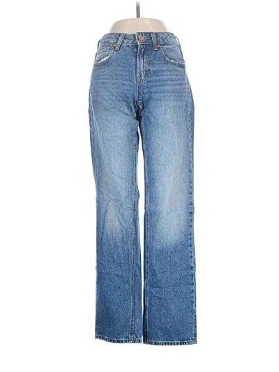 Pre-owned Stradivarius Jeans In Blue